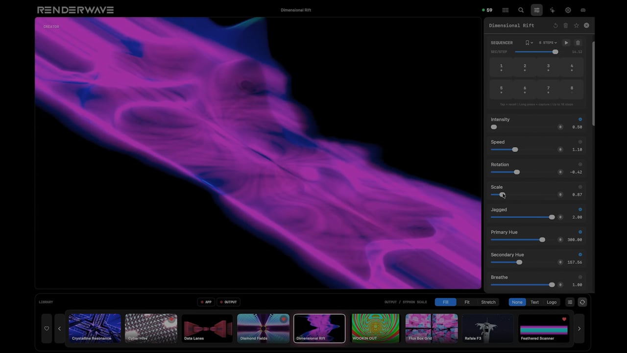 RenderWave: Creator View & the Steps Sequencer